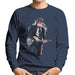Sidney Maurer Original Portrait Of Bob Dylan On Bass Mens Sweatshirt - Mens Sweatshirt
