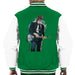 Sidney Maurer Original Portrait Of Bob Dylan On Bass Mens Varsity Jacket - Mens Varsity Jacket