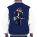 Sidney Maurer Original Portrait Of Bob Dylan On Bass Mens Varsity Jacket - Mens Varsity Jacket