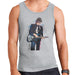 Sidney Maurer Original Portrait Of Bob Dylan On Bass Mens Vest - Mens Vest