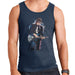 Sidney Maurer Original Portrait Of Bob Dylan On Bass Mens Vest - Mens Vest