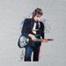 Sidney Maurer Original Portrait Of Bob Dylan On Bass Womens Hooded Sweatshirt - Womens Hooded Sweatshirt
