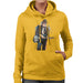 Sidney Maurer Original Portrait Of Bob Dylan On Bass Womens Hooded Sweatshirt - Womens Hooded Sweatshirt