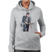 Sidney Maurer Original Portrait Of Bob Dylan On Bass Womens Hooded Sweatshirt - Womens Hooded Sweatshirt