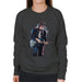 Sidney Maurer Original Portrait Of Bob Dylan On Bass Womens Sweatshirt - Womens Sweatshirt
