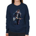 Sidney Maurer Original Portrait Of Bob Dylan On Bass Womens Sweatshirt - Womens Sweatshirt