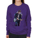 Sidney Maurer Original Portrait Of Bob Dylan On Bass Womens Sweatshirt - Womens Sweatshirt