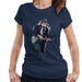Sidney Maurer Original Portrait Of Bob Dylan On Bass Womens T-Shirt - Womens T-Shirt