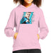 Sidney Maurer Original Portrait Of Daniel Radcliffe Harry Potter Kids Hooded Sweatshirt - X-Small (3-4 yrs) / Light Pink - Kids Boys Hooded