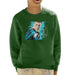 Sidney Maurer Original Portrait Of Daniel Radcliffe Harry Potter Kids Sweatshirt - Kids Boys Sweatshirt