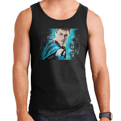 Sidney Maurer Original Portrait Of Daniel Radcliffe Harry Potter Mens Vest - Mens Vest