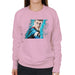 Sidney Maurer Original Portrait Of Daniel Radcliffe Harry Potter Womens Sweatshirt - Small / Light Pink - Womens Sweatshirt