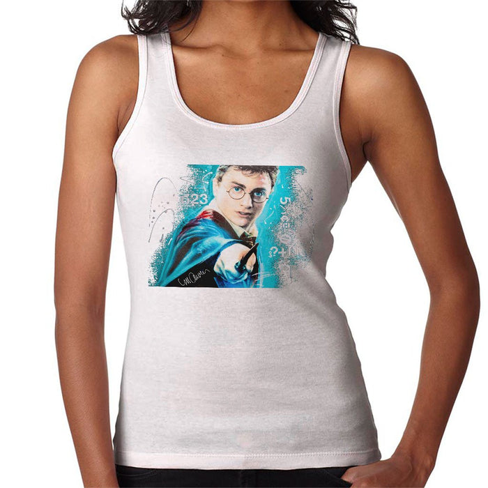 Sidney Maurer Original Portrait Of Daniel Radcliffe Harry Potter Womens Vest - Womens Vest