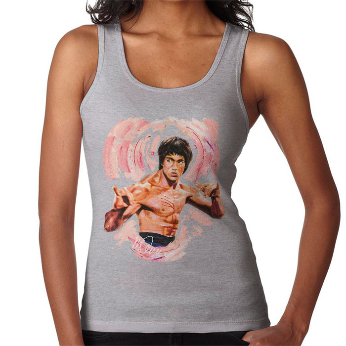 Sidney Maurer Original Portrait Of Bruce Lee Enter The Dragon Women's Vest