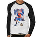 Sidney Maurer Original Portrait Of Cristiano Ronaldo Men's Baseball Long Sleeved T-Shirt