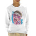 Sidney Maurer Original Portrait Of Elton John Pink Glasses Kid's Sweatshirt