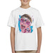 Sidney Maurer Original Portrait Of Elton John Pink Glasses Kid's T-Shirt
