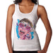 Sidney Maurer Original Portrait Of Elton John Pink Glasses Women's Vest