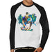 Sidney Maurer Original Portrait Of Neymar Barcelona FC Men's Baseball Long Sleeved T-Shirt