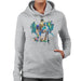 Sidney Maurer Original Portrait Of Neymar Barcelona FC Women's Hooded Sweatshirt