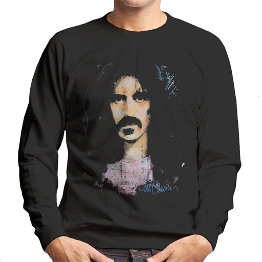 Sidney Maurer Original Portrait Of Frank Zappa Men's Sweatshirt