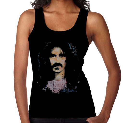 Sidney Maurer Original Portrait Of Frank Zappa Women's Vest