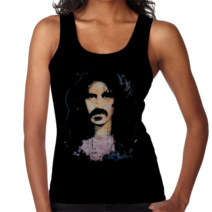 Sidney Maurer Original Portrait Of Frank Zappa Women's Vest