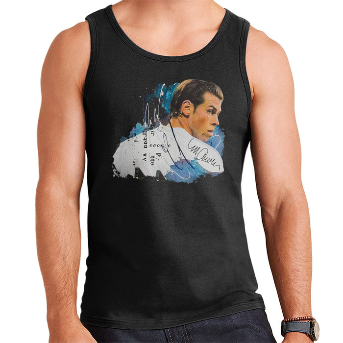 Sidney Maurer Original Portrait Of Gareth Bale Men's Vest