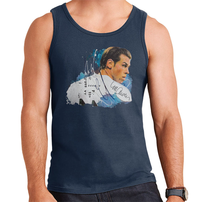 Sidney Maurer Original Portrait Of Gareth Bale Men's Vest