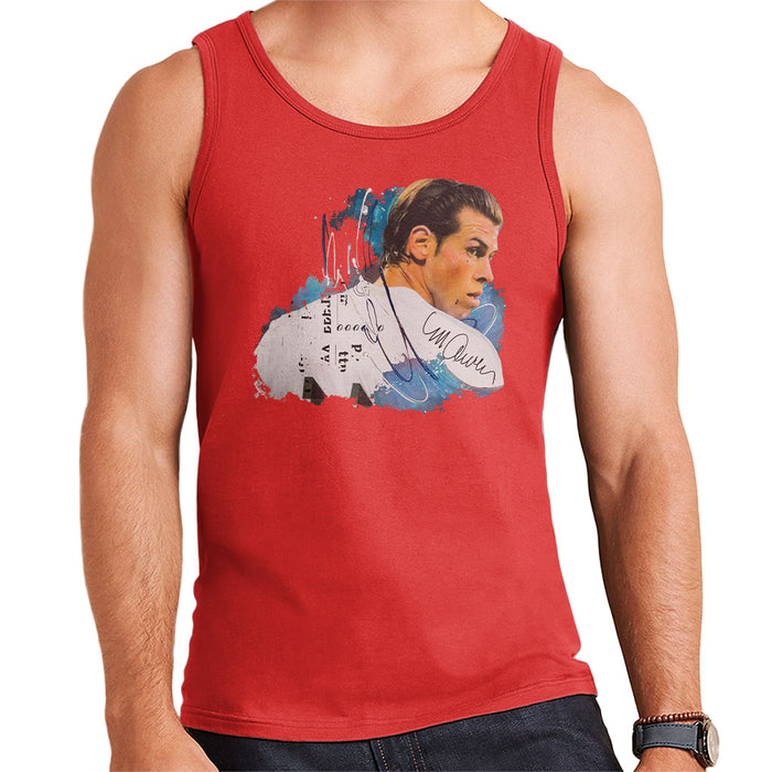 Sidney Maurer Original Portrait Of Gareth Bale Men's Vest