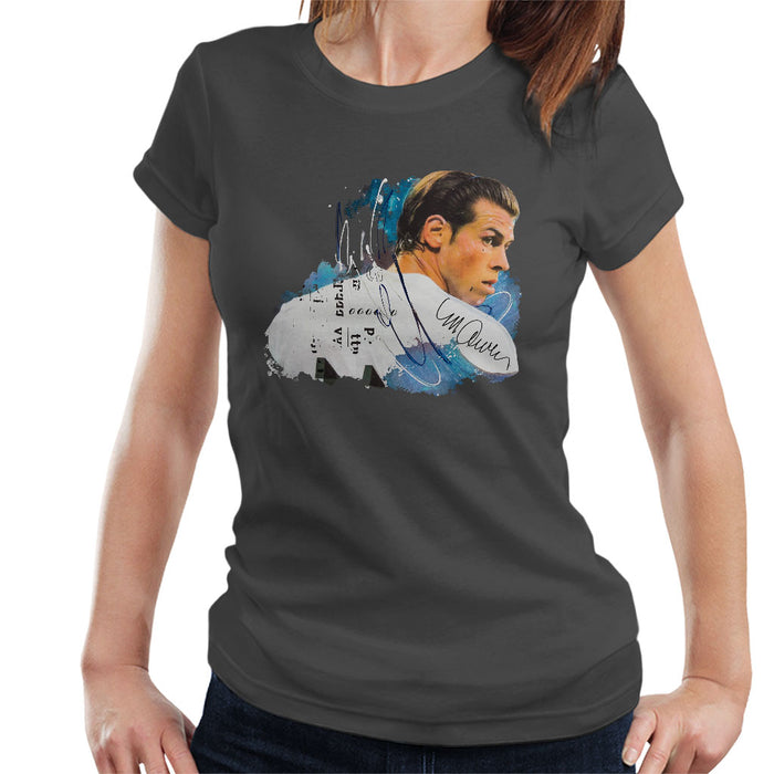 Sidney Maurer Original Portrait Of Gareth Bale Women's T-Shirt