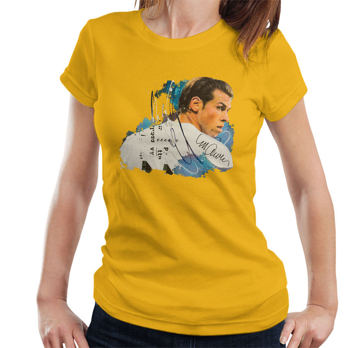 Sidney Maurer Original Portrait Of Gareth Bale Women's T-Shirt