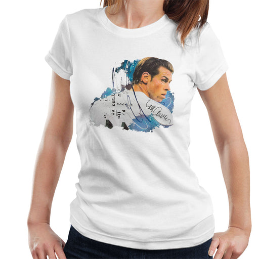 Sidney Maurer Original Portrait Of Gareth Bale Women's T-Shirt