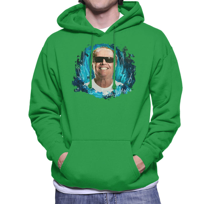 Sidney Maurer Original Portrait Of Jack Nicholson Men's Hooded Sweatshirt