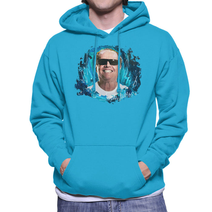 Sidney Maurer Original Portrait Of Jack Nicholson Men's Hooded Sweatshirt