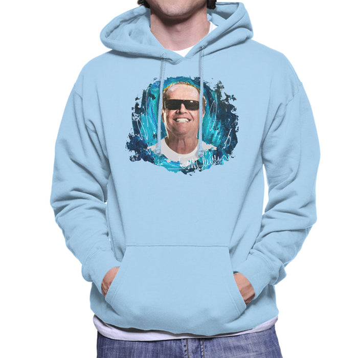 Sidney Maurer Original Portrait Of Jack Nicholson Men's Hooded Sweatshirt