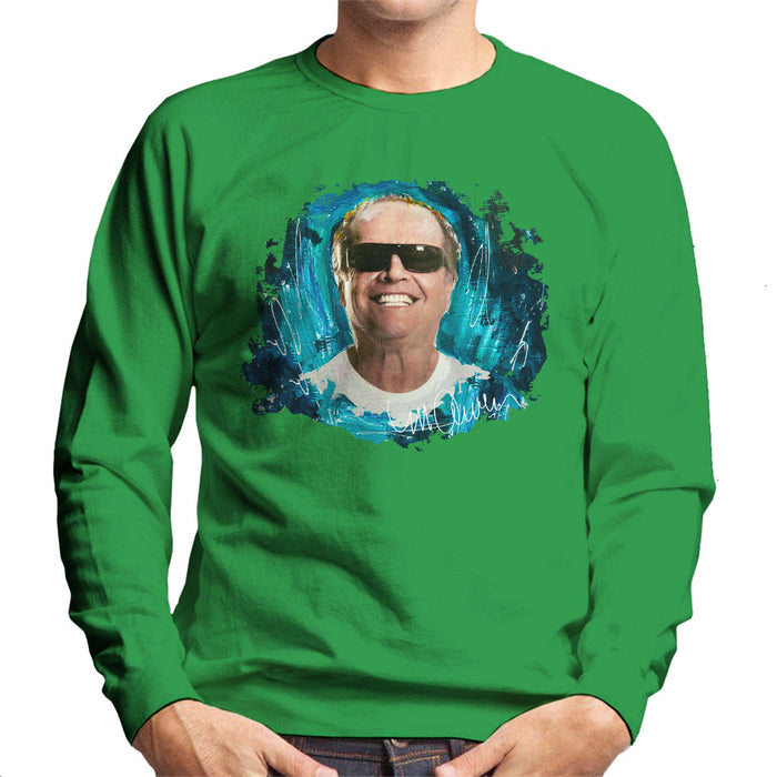 Sidney Maurer Original Portrait Of Jack Nicholson Men's Sweatshirt