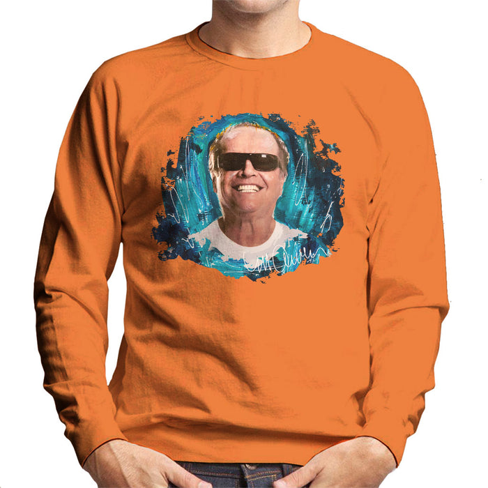 Sidney Maurer Original Portrait Of Jack Nicholson Men's Sweatshirt