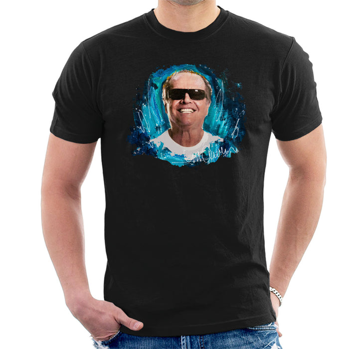 Sidney Maurer Original Portrait Of Jack Nicholson Men's T-Shirt