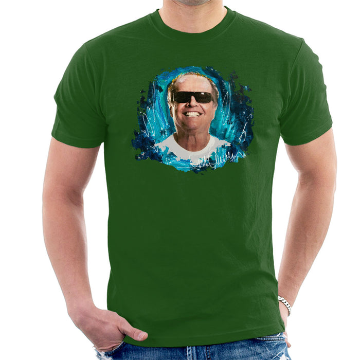 Sidney Maurer Original Portrait Of Jack Nicholson Men's T-Shirt