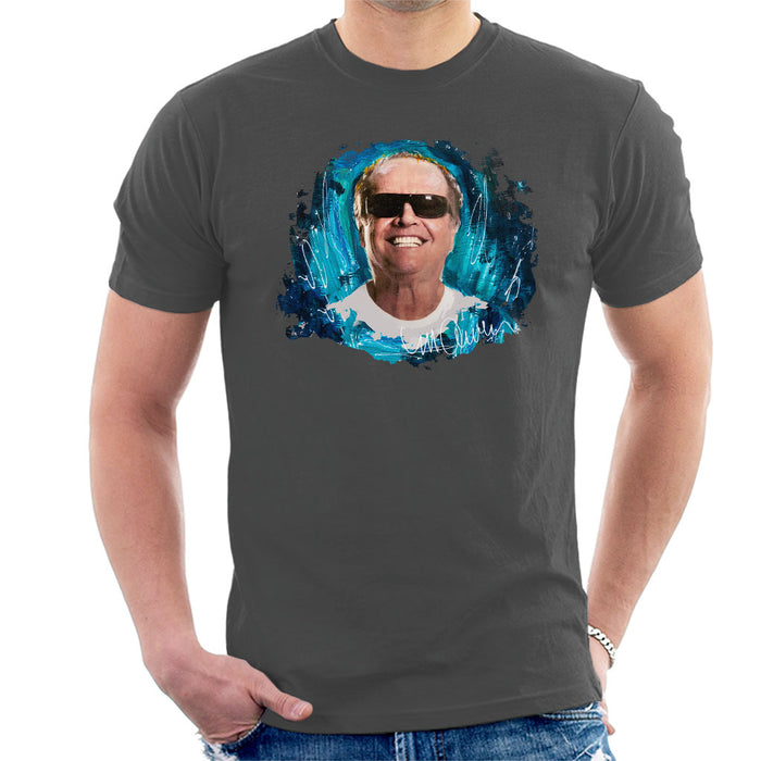 Sidney Maurer Original Portrait Of Jack Nicholson Men's T-Shirt