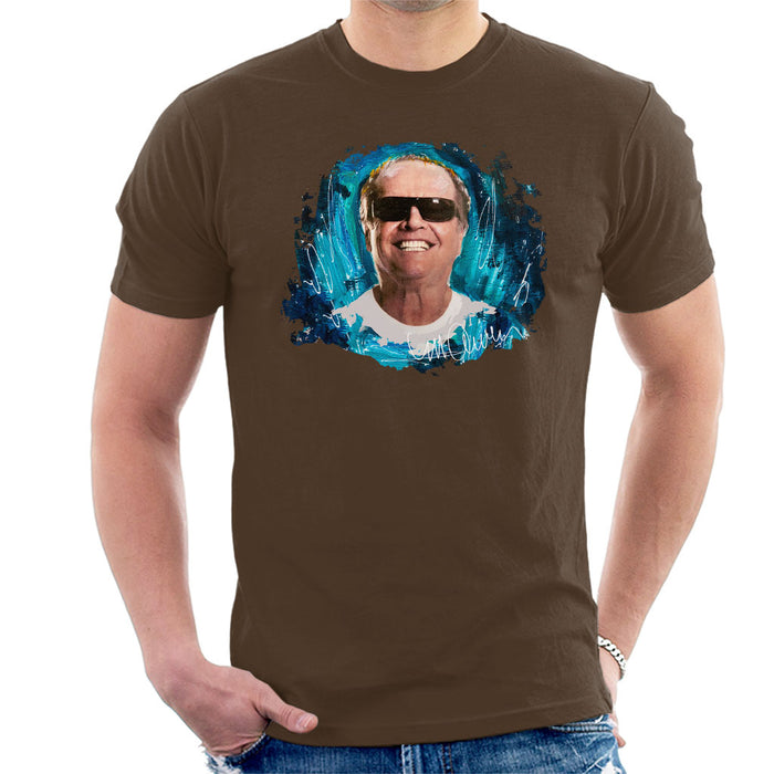 Sidney Maurer Original Portrait Of Jack Nicholson Men's T-Shirt