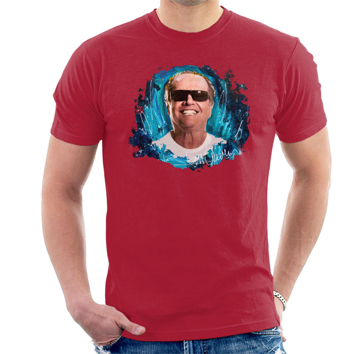 Sidney Maurer Original Portrait Of Jack Nicholson Men's T-Shirt