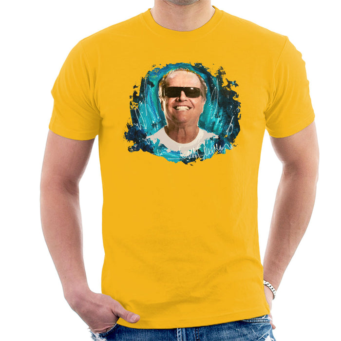 Sidney Maurer Original Portrait Of Jack Nicholson Men's T-Shirt