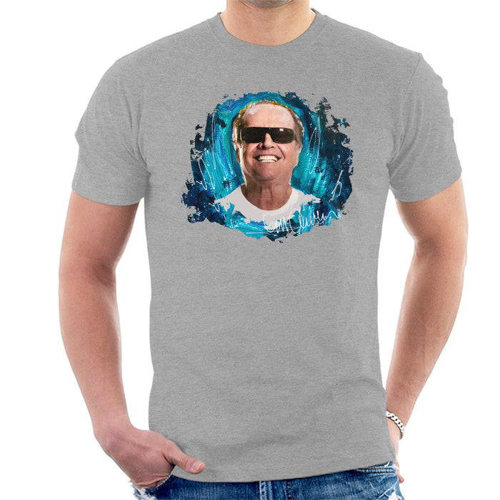 Sidney Maurer Original Portrait Of Jack Nicholson Men's T-Shirt