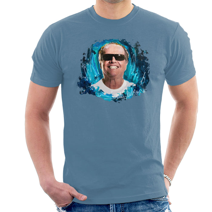 Sidney Maurer Original Portrait Of Jack Nicholson Men's T-Shirt