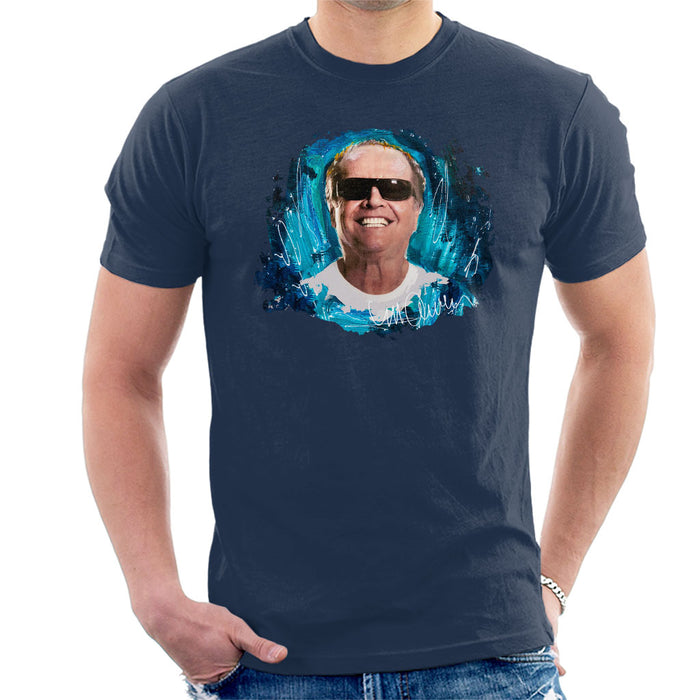 Sidney Maurer Original Portrait Of Jack Nicholson Men's T-Shirt