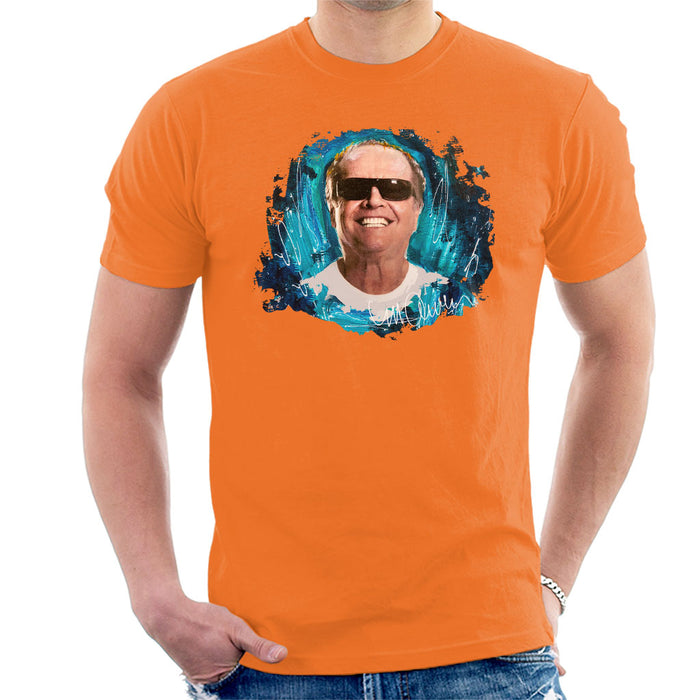 Sidney Maurer Original Portrait Of Jack Nicholson Men's T-Shirt