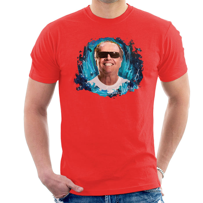 Sidney Maurer Original Portrait Of Jack Nicholson Men's T-Shirt