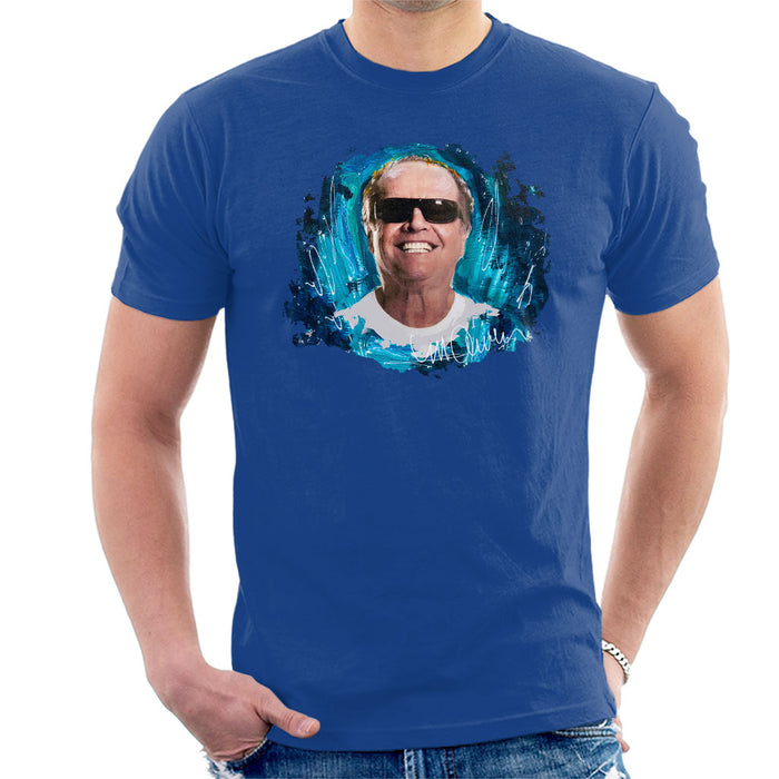 Sidney Maurer Original Portrait Of Jack Nicholson Men's T-Shirt